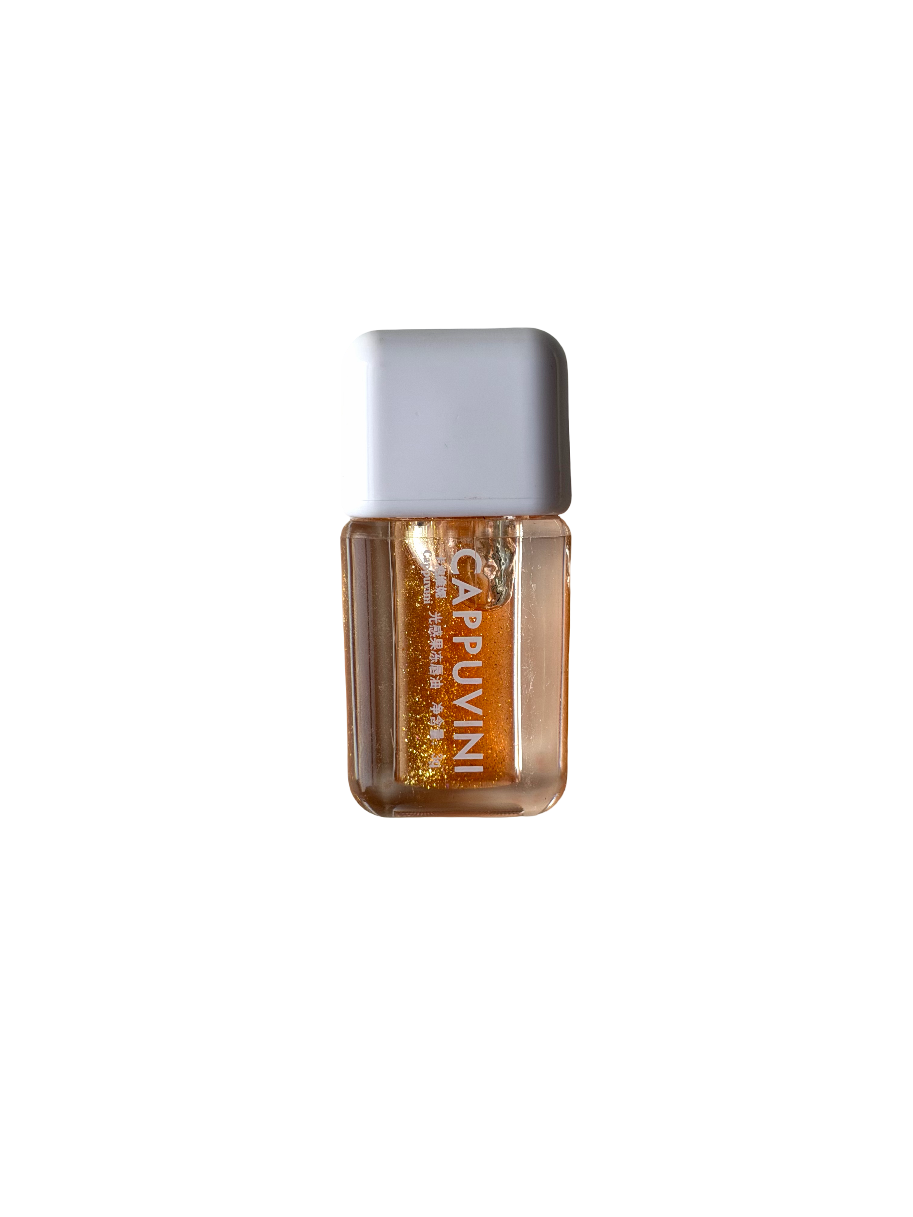 CAPPUVINI Lip Glow Gloss – Golden Sparkle